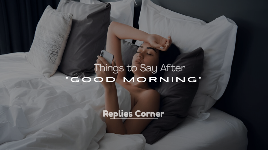 Good Morning