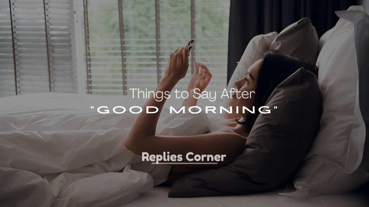Good Morning