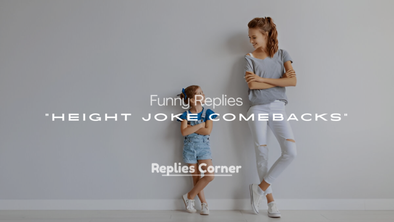 Height Joke Comebacks