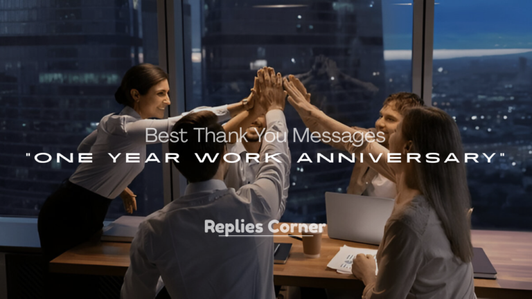One Year Work Anniversary