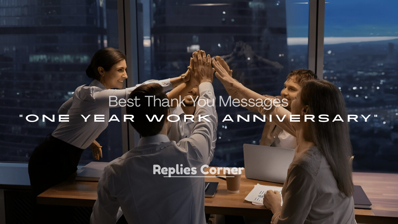 One Year Work Anniversary